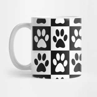 Little Paw Prints Pattern Mug